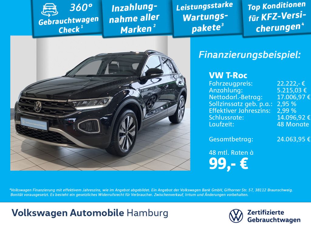 T-Roc 1.0 TSI Goal ParkAssist Ganzjahresreifen A