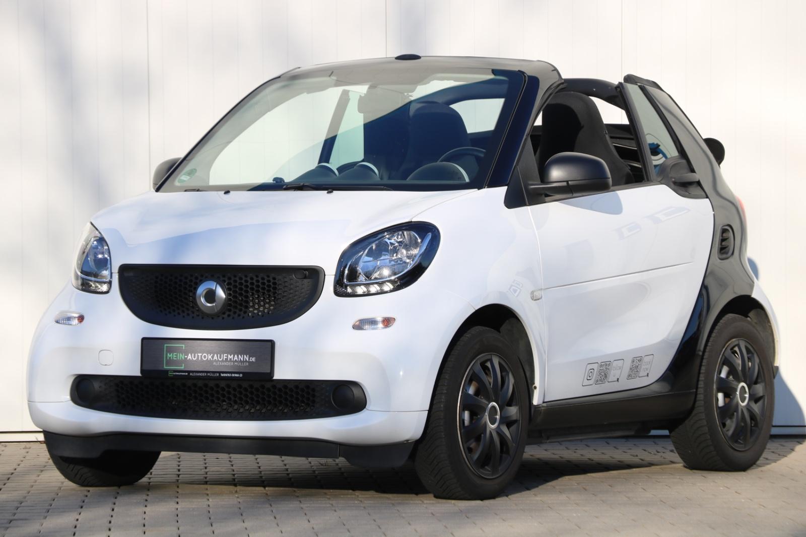 Smart ForTwo fortwo cabrio *SCHALTER*52 kW*2.HD*56TKM*