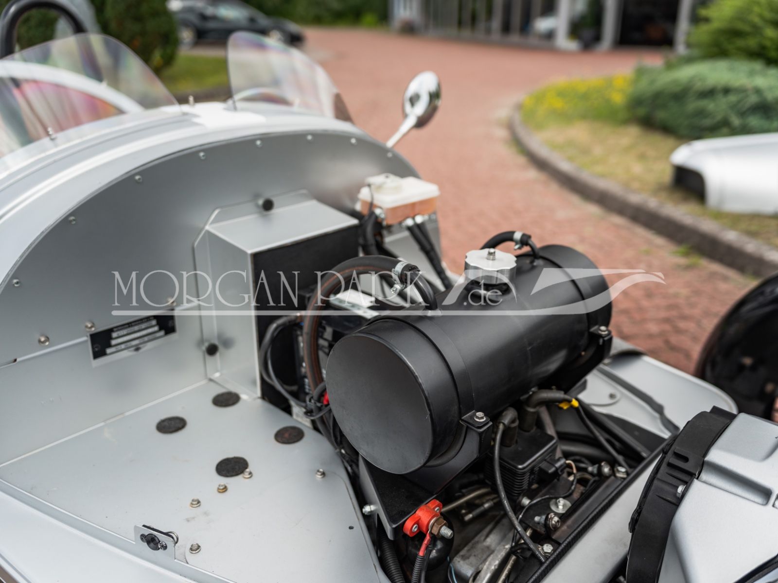 Fahrzeugabbildung Morgan 3-Wheeler *matt silber*