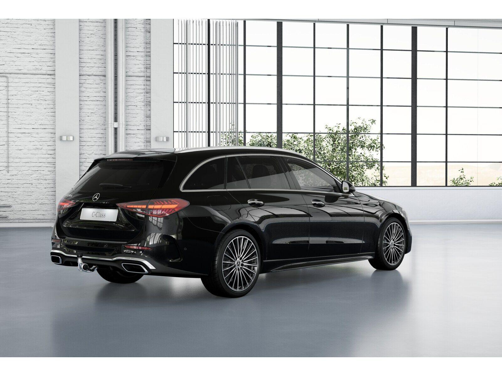 Mercedes-Benz C-Class d T AMG+PANO+AHK+MEMORY+AMBIENTE, миниатюра 3