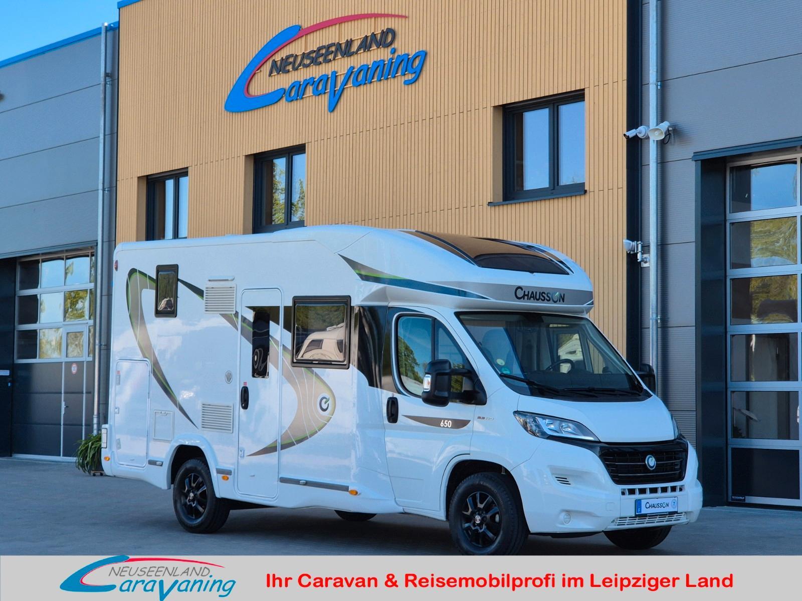 Chausson 650 VIP *Hubbett*Smart-TV*Luftfeder*Navi*Solar