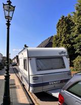Fendt Saphir 470 Vorzelt, Bett Nähe Caravan Messe