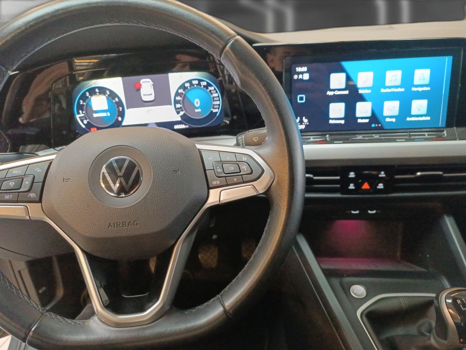 Volkswagen Golf VIII 1.5 TSI Life *StdHz*ACC*AHK*LED+*SHZ*, миниатюра 10