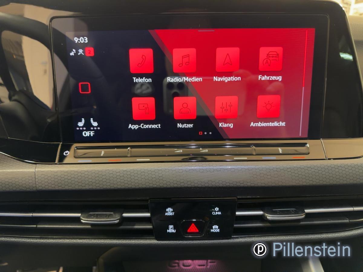 Volkswagen Golf 8 GTI 2.0 TSI DSG Black-Style PANO NAVI IQ., миниатюра 11
