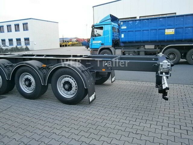 Web-Trailer COS Heckschieber 20ft 2x20ft 40ft