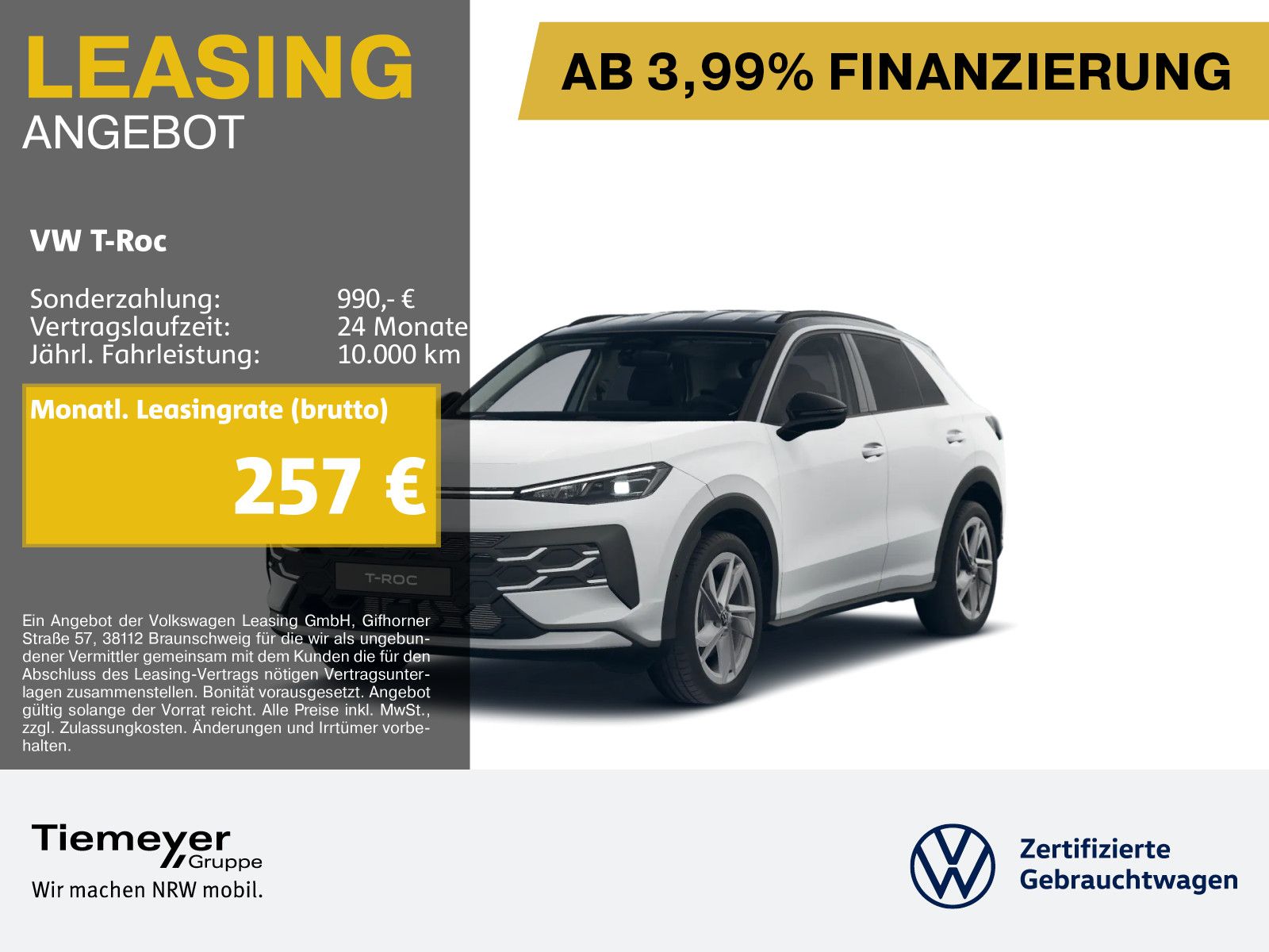 Volkswagen T-Roc 1.5 eTSI DSG LIFE NEUES MODELL LED LM18 foto 1