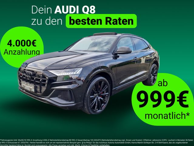 Audi SQ8 Compet+ HuD AHK Matrix 23Zoll 360°Kam Carbon