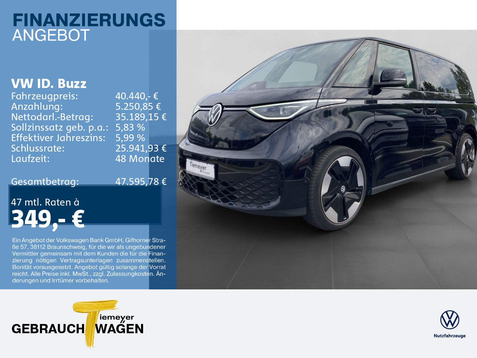 Volkswagen ID. Buzz PRO AHK LM21 eKLAPPE ACC