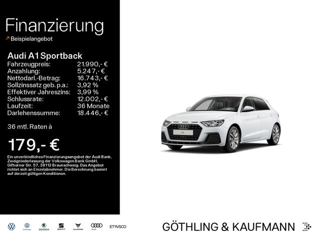 Audi A1 Sportback 25 TFSI Advanced*Virtual*Smartphone