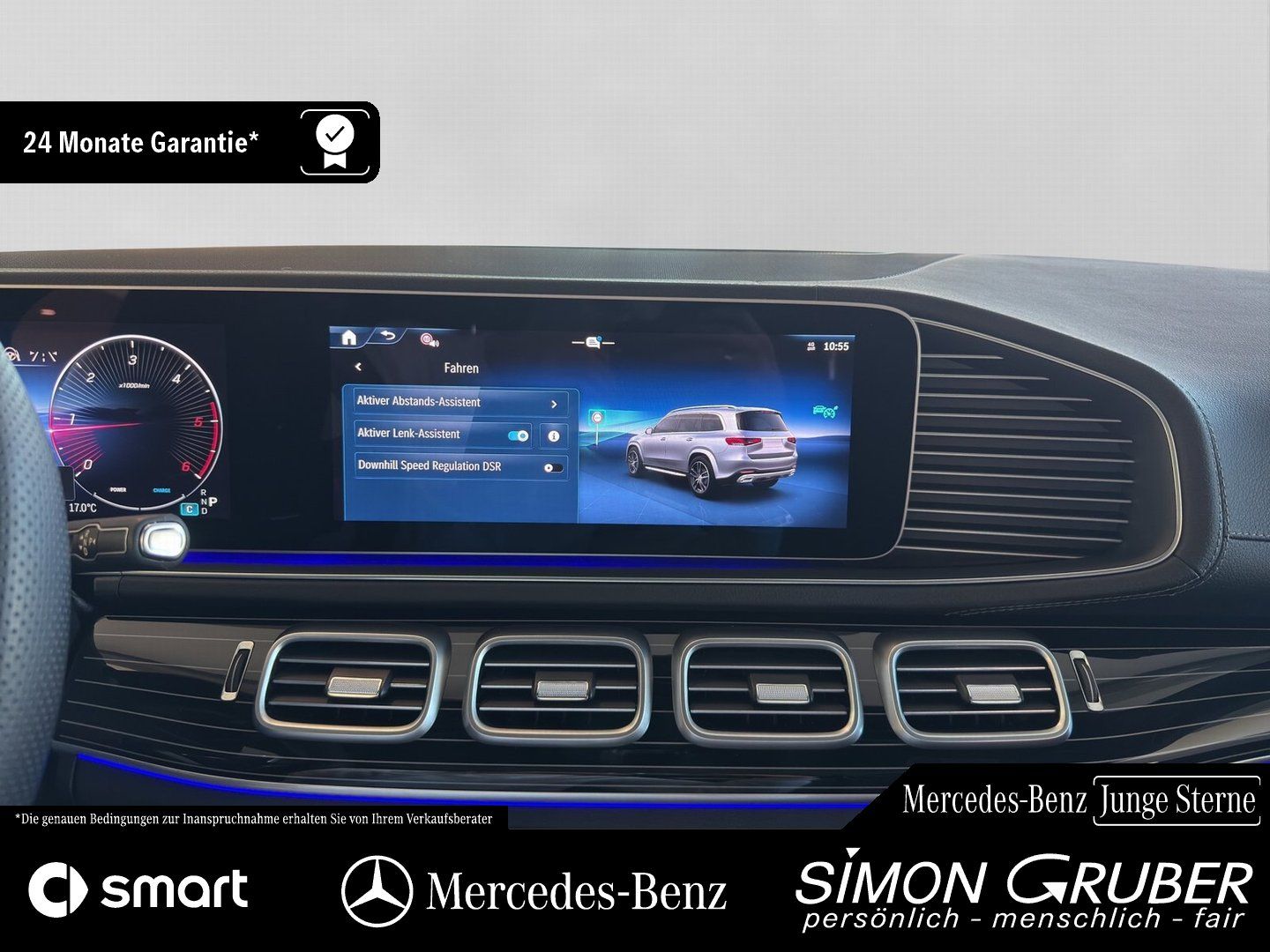 Fahrzeugabbildung Mercedes-Benz GLS 350 d 4M AMG Pano Standhzg. AHK Mod 2025