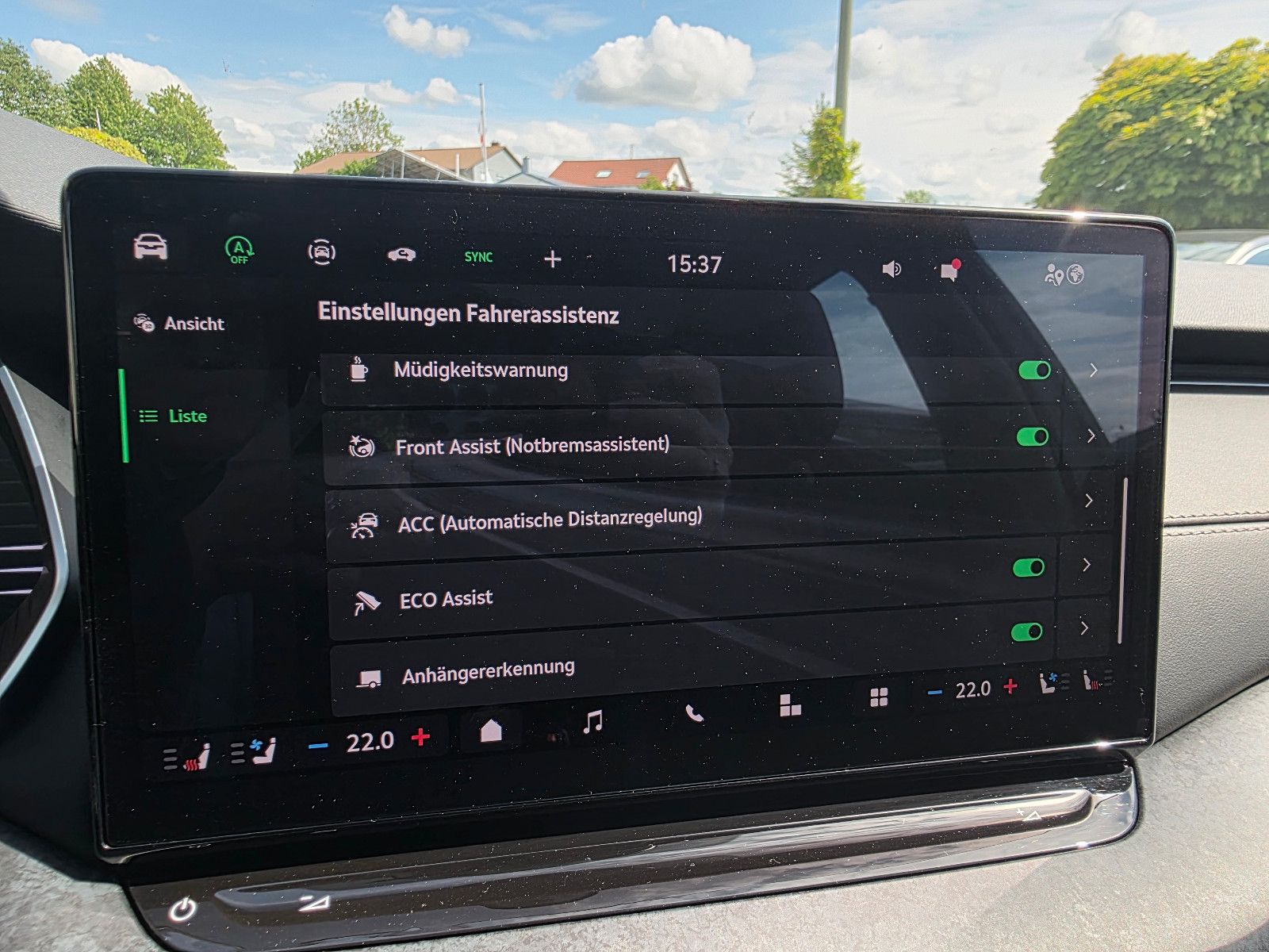 Skoda Octavia 2.0TDI AHK ACC VZE HUD Memory Sitzbelüft foto 16