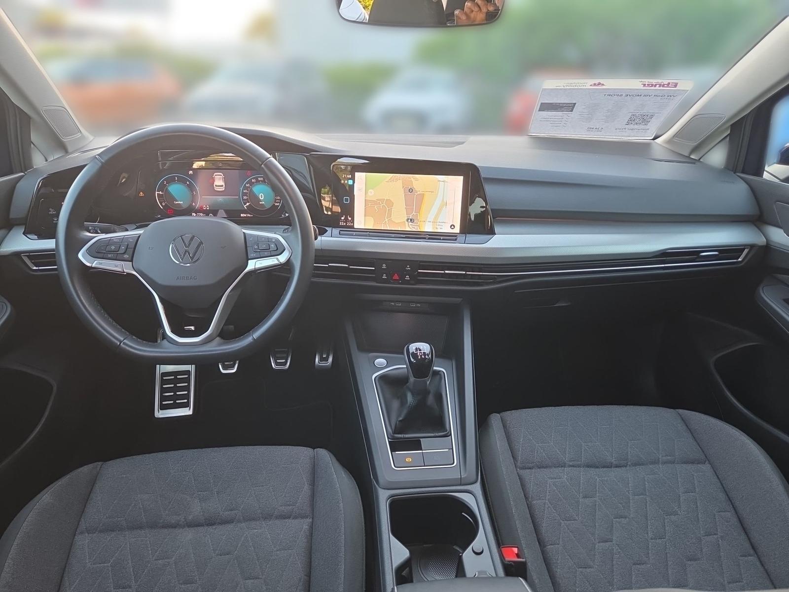 Volkswagen Golf VIII MOVE SPORT 2.0TDI PANO+AHK+KAMERA+KEYL, миниатюра 11