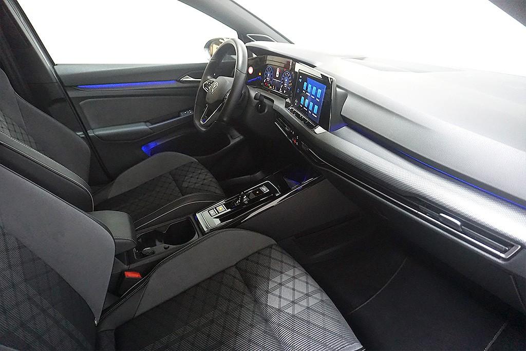 Volkswagen Golf 8 2.0TSI DSG 2xR-Line Virtual Pano Navi, миниатюра 12