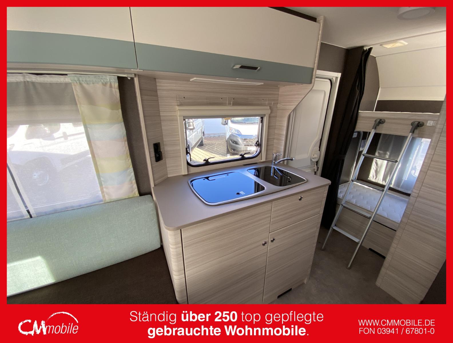 Dethleffs C-Joy 480 QLK - Fest&Etagenbetten -