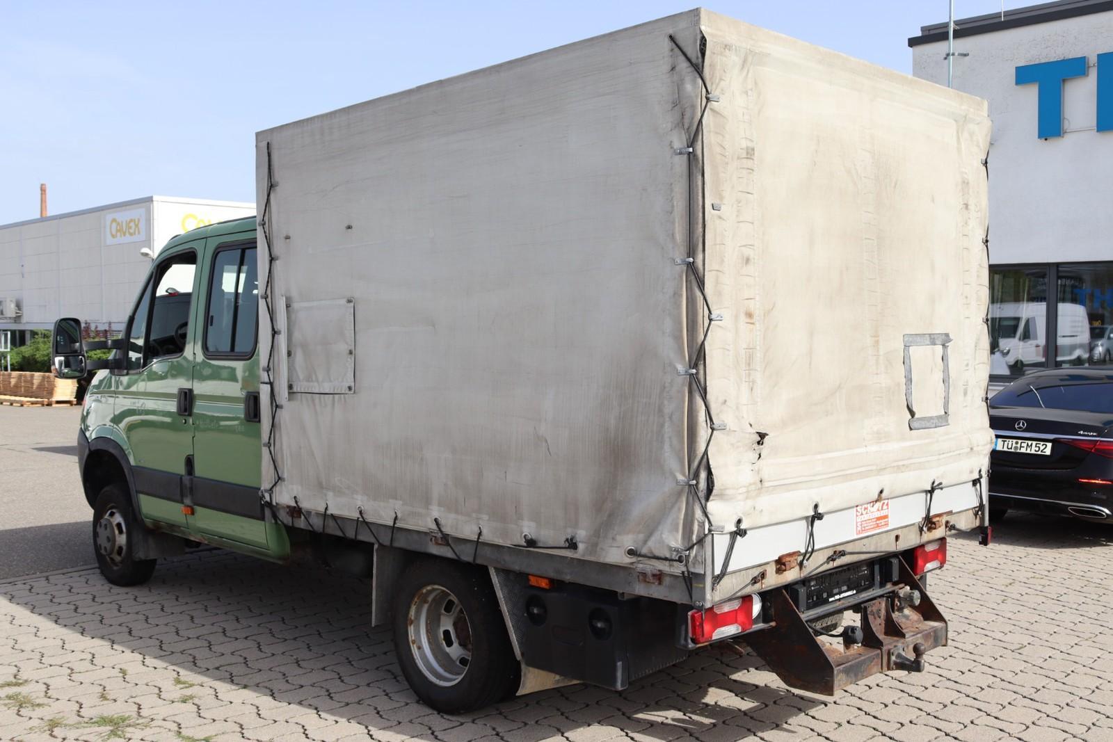 Iveco Daily 35C18 Doka Pritsche Plane 4x4 ALLRAD