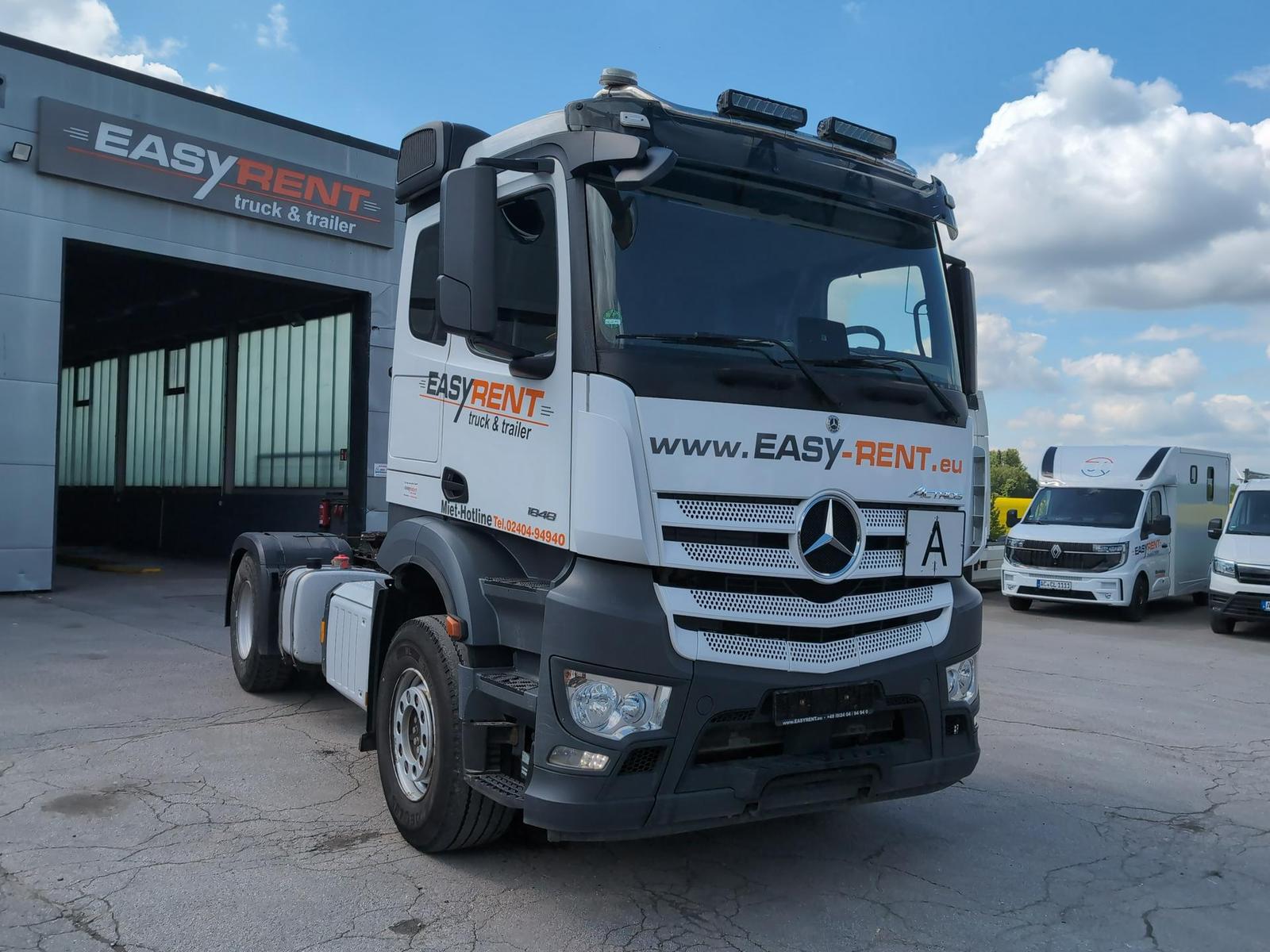 Mercedes-Benz Actros1848LS/Retarder/Navi/Kühlschrank/Hydraulik