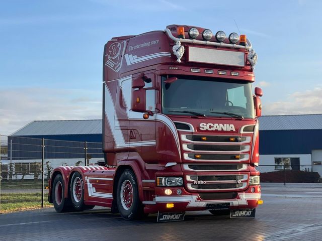 Scania R520 6X2/4, VOLLUFT, SHOWTRUCK, LEDER, VOLL.