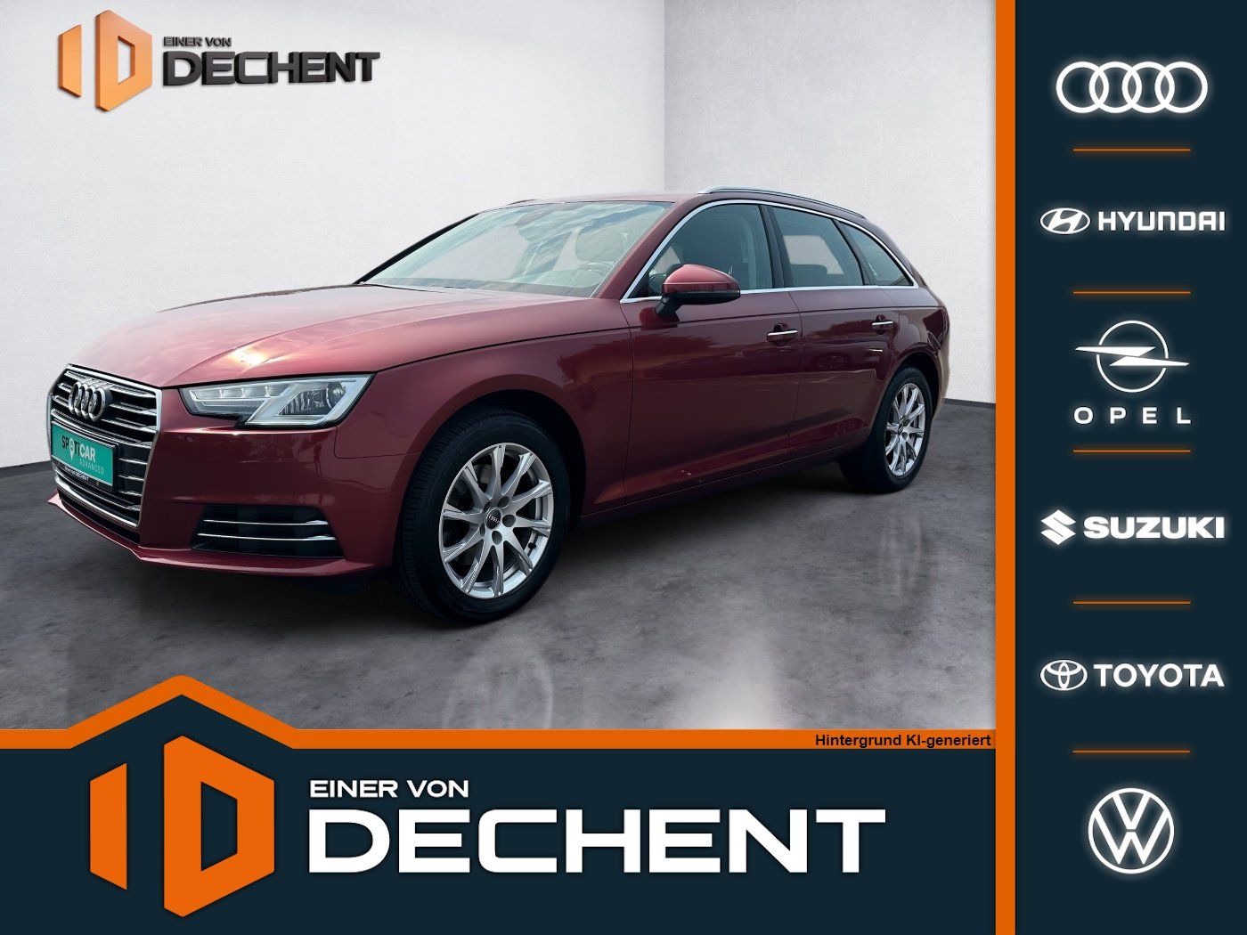 Fahrzeugabbildung Audi A4 Avant 1.4 TFSI design AHK,Navi,SHZ,Klimaaut.