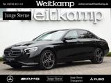 Mercedes-Benz E 300 de Avantgarde+Night+Distronic+19"+Kamera - Mercedes-Benz E 300 Hybrid (Diesel/Elektro): Schwarz, Lederlenkrad, Limousine