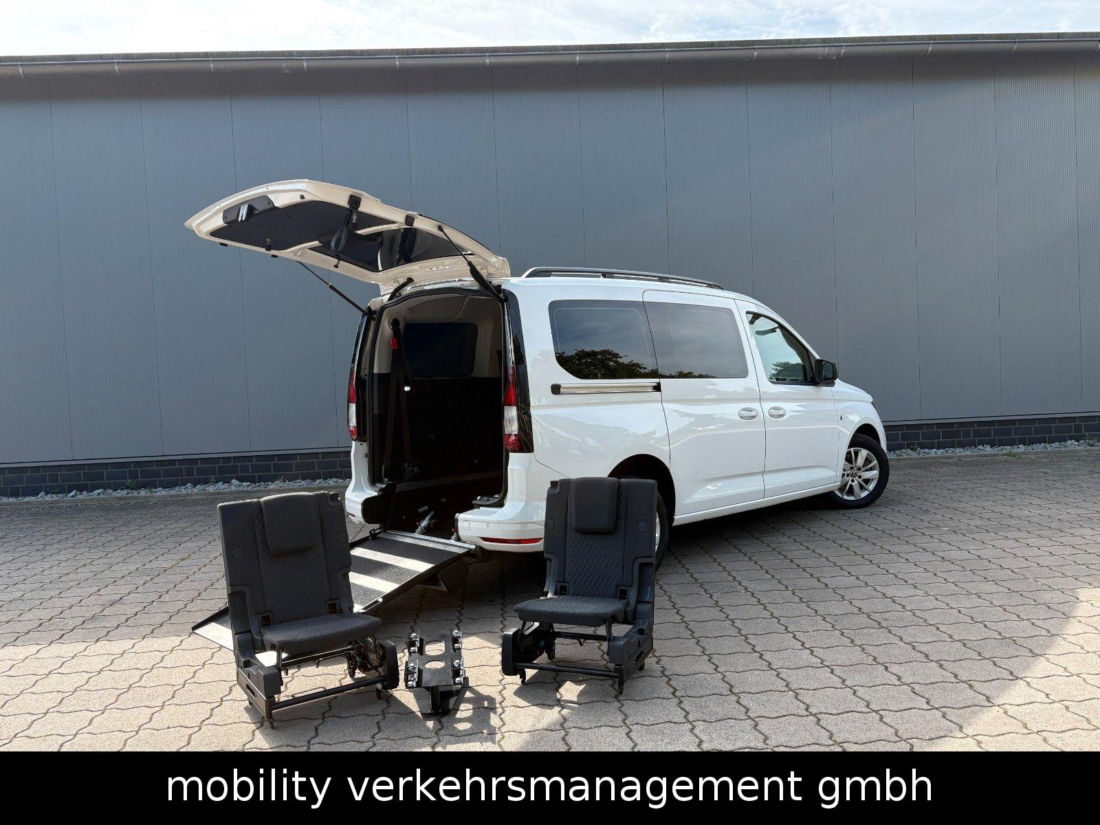 Volkswagen Caddy Life Maxi Rollstuhl 7-Sitzer Krankentransp