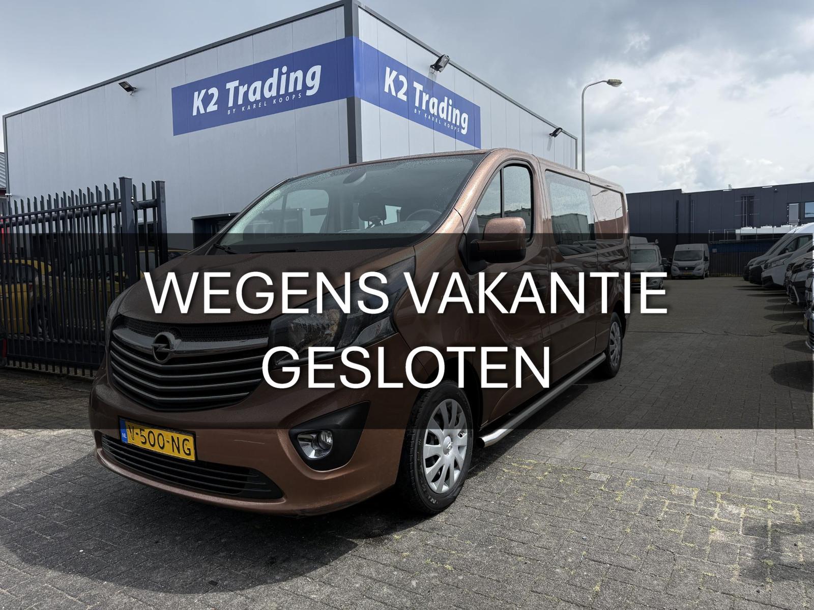 Opel Vivaro 1.6 CDTI L2H1 DC Edition 6 Persoon dubbel