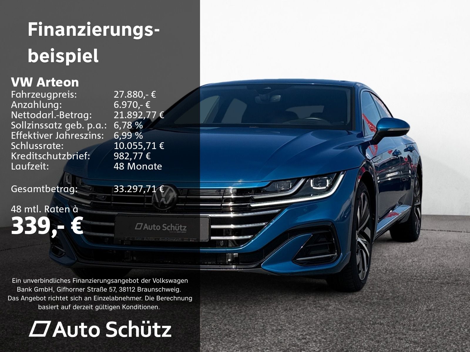 Volkswagen Arteon 1.4 eHybrid+R-Line+DSG+RFK+LED+SHZ