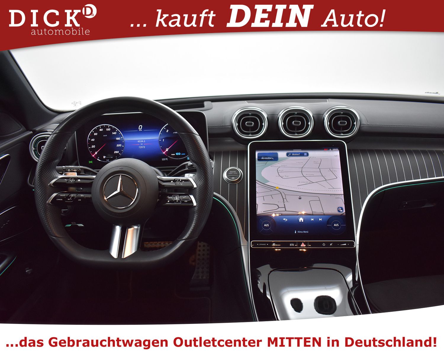 MERCEDES-BENZ C220d T 2X AMG Line WIDESC+360+HEAD+LED+ADVEN+19 - Image 18