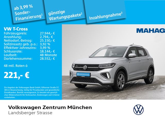 Volkswagen T-Cross 1.5 TSI R-Line AHK ACC MatrixLED Navi Re