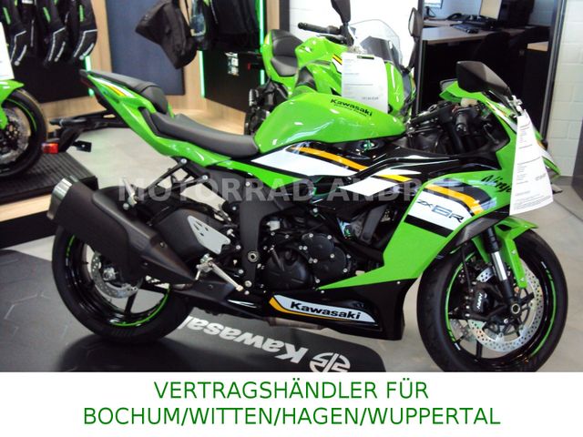 Kawasaki NINJA ZX6 R 2025 -GRÜN UND SCHWARZ -WINTERPREIS