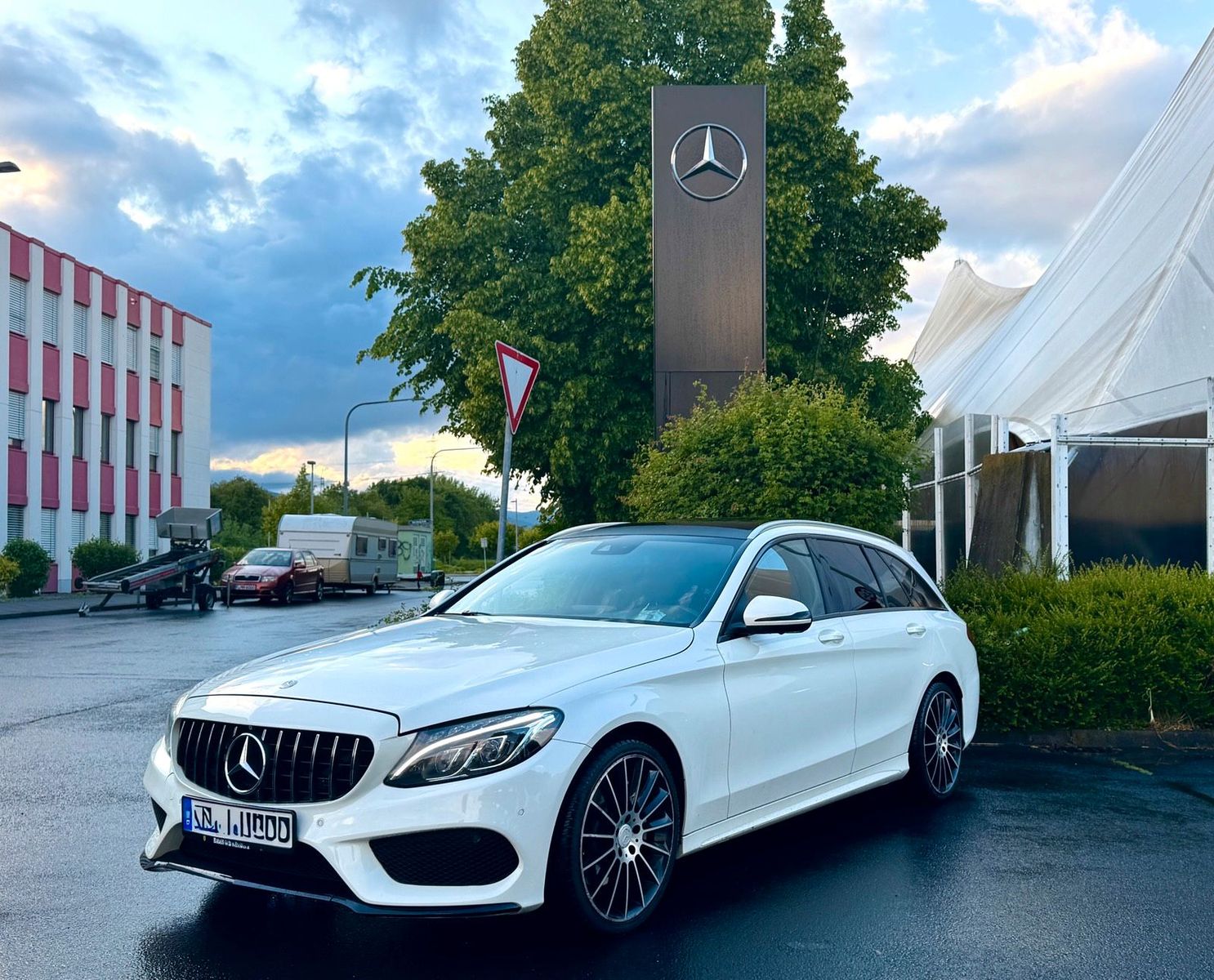 MERCEDES-BENZ Mercedes C250 CDI AMG Paket Panorama,360 ...
