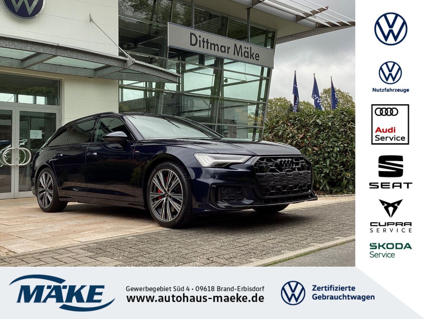 A6 Avant S line 55 TFSI e quattro LEDER RFK B&O