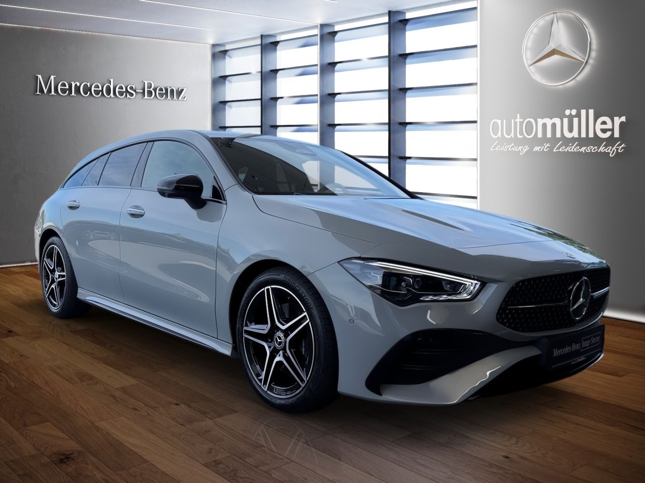Fahrzeugabbildung Mercedes-Benz CLA 200 SB AMG+AHK+NIGH+MULTIB+360+DIST+KEYL+LHZ