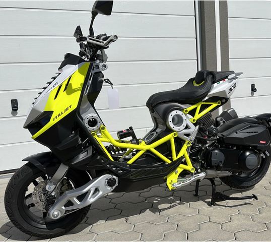 Italjet Dragster 300 yellow Fluo Euro5+