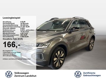 Volkswagen Leasingangebot: Volkswagen T-ROC Goal 1.0 TSI 2xKlima ACC DynLicht KlimaA