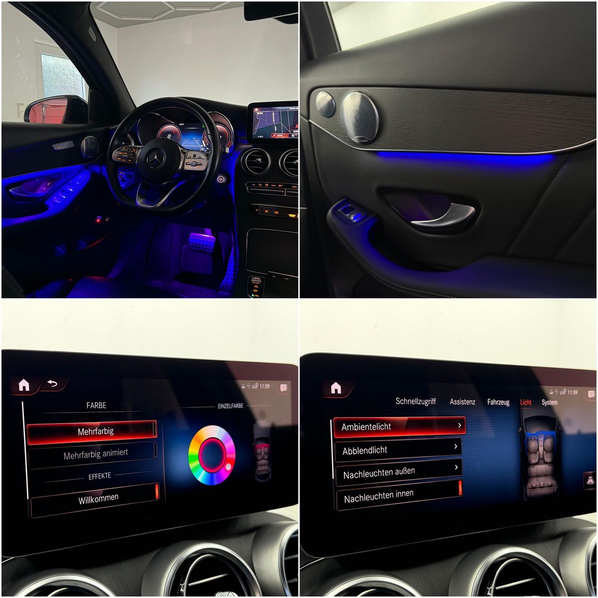 Fahrzeugabbildung Mercedes-Benz GLC 400d Coupe 4M AMG-LINE/BURMESTER/ASSIST+/AHK