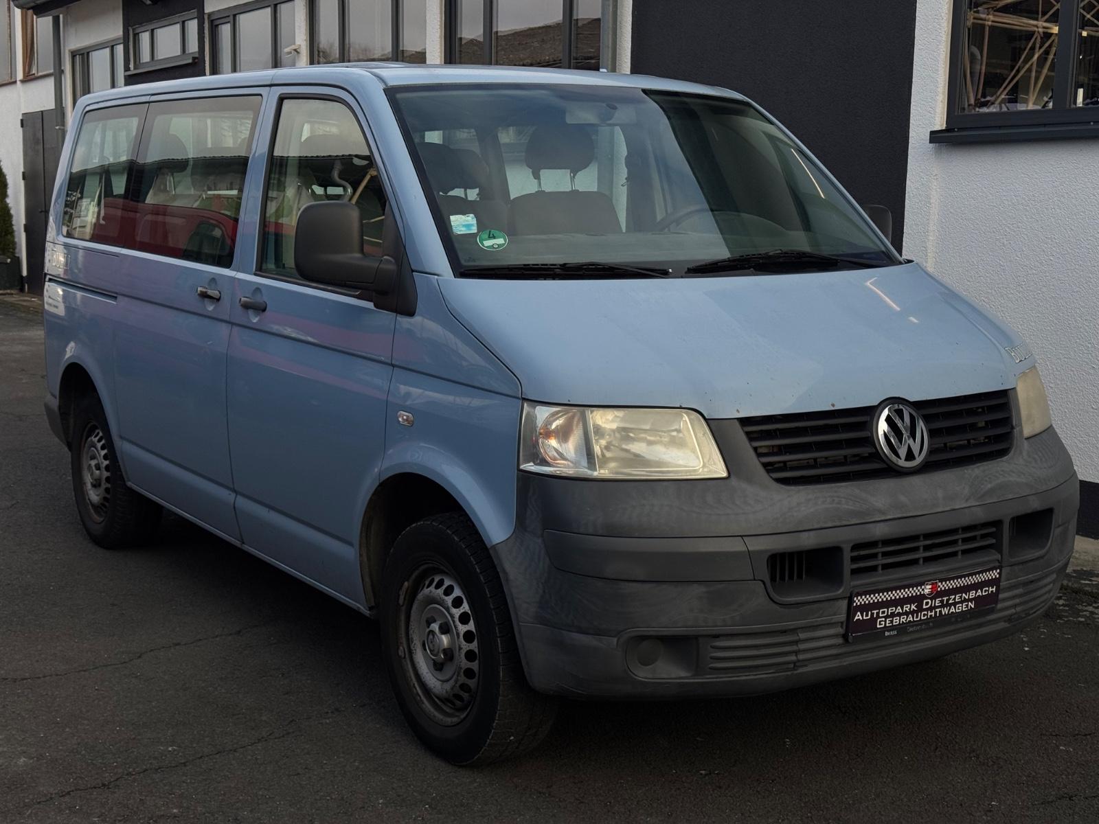Volkswagen T5 Transporter  Kombi Bulli 9 Sitzer  1Hand
