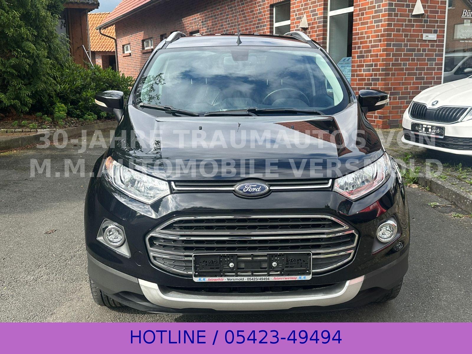 Ford EcoSport Titanium + Navi+Kamera+SH+Leder+1.Hand