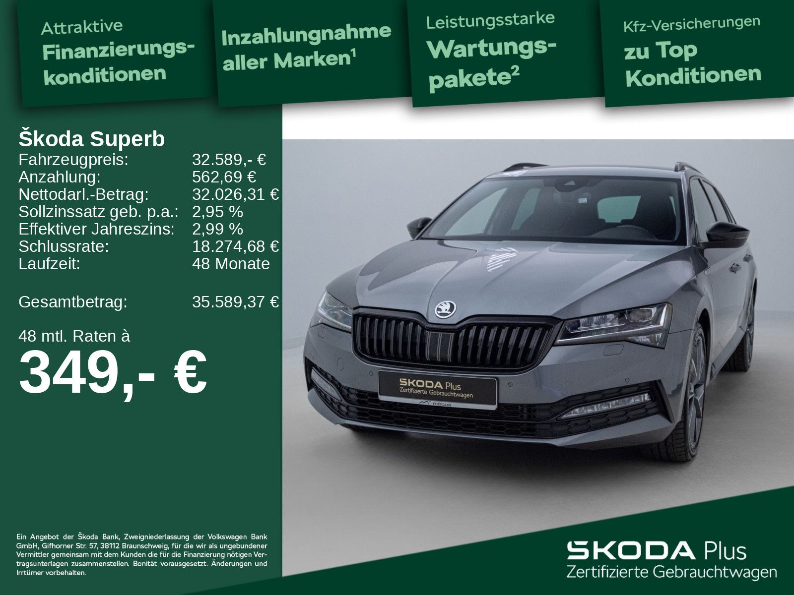 Skoda Superb Combi 2.0 TDI Sportline DSG*AHK*RFK*NAV*A imagem 2