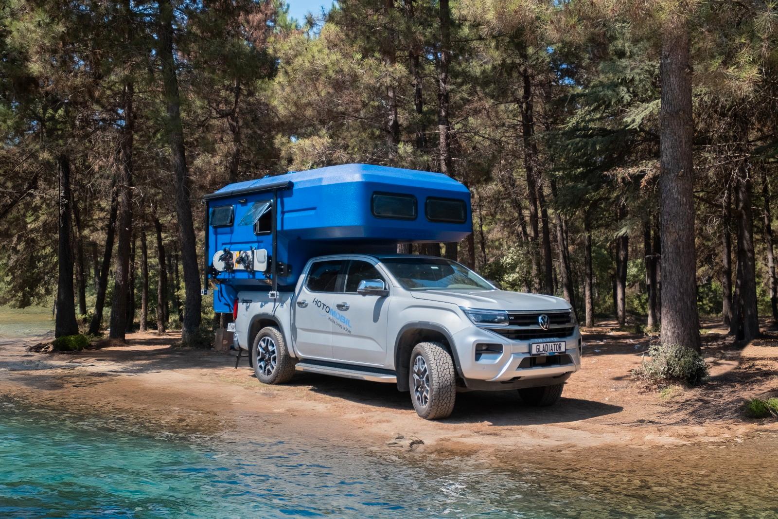 Hotomobil Gladiator SE Pick-Up Wohnwagen