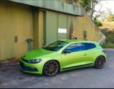 Volkswagen Scirocco 2.0 TDI DSG - - Volkswagen Scirocco: Grün