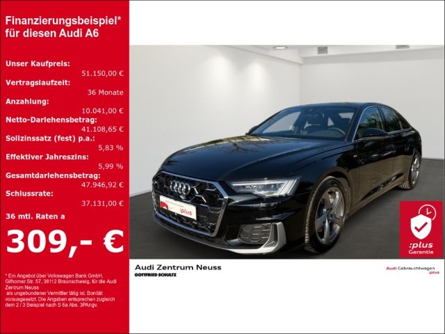 Audi A6 Lim. 45 TFSI S line Anschlussgarantie 3 Jahre