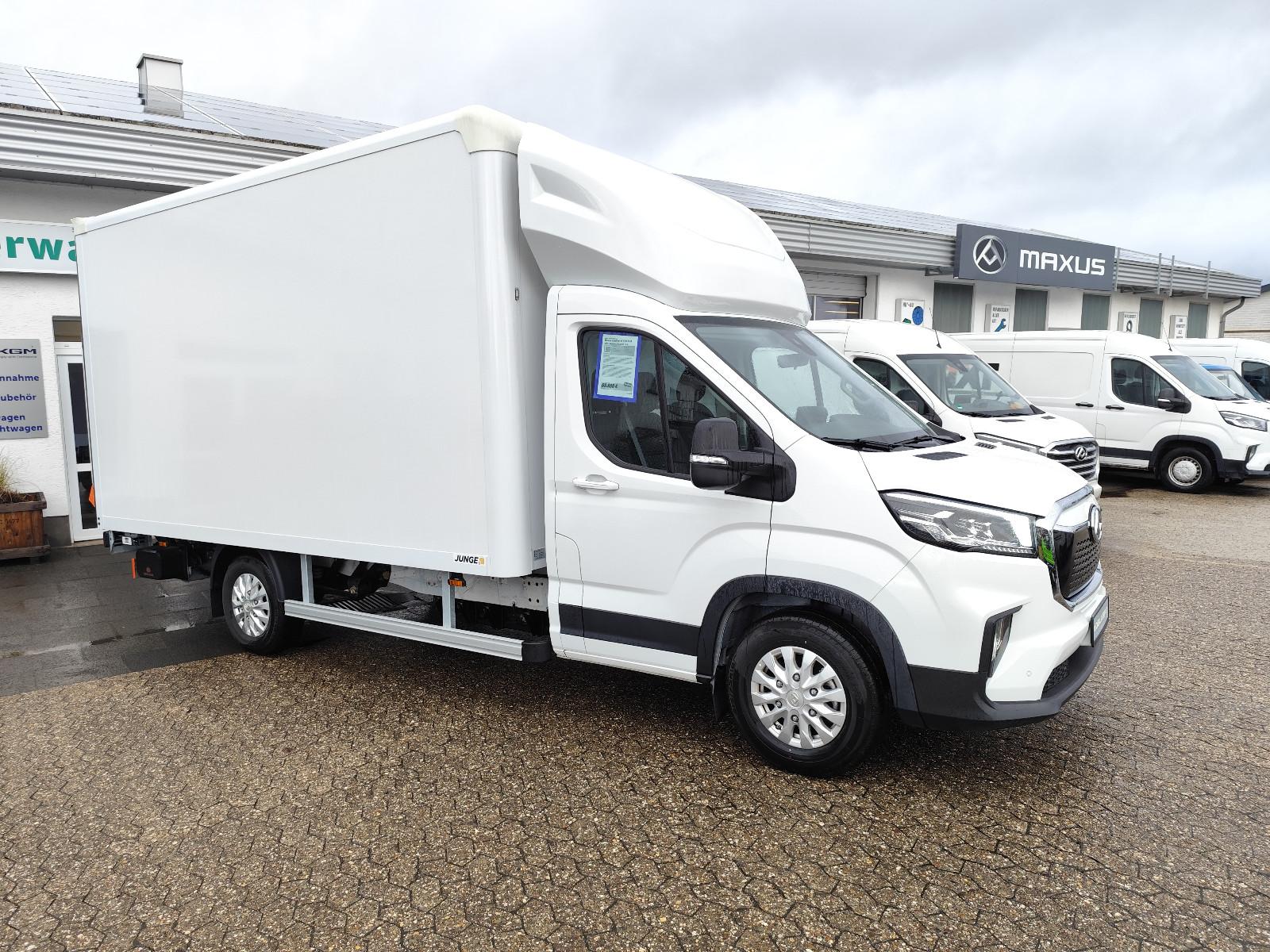 Maxus eDeliver 9 KOFFER mit Ladebordwand ! L4
