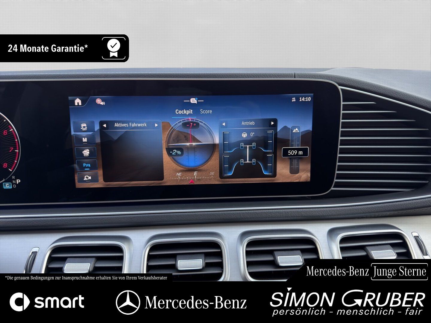 Fahrzeugabbildung Mercedes-Benz GLE 450 4M Pano Sitzklima HUD Burm 20Zoll AHK