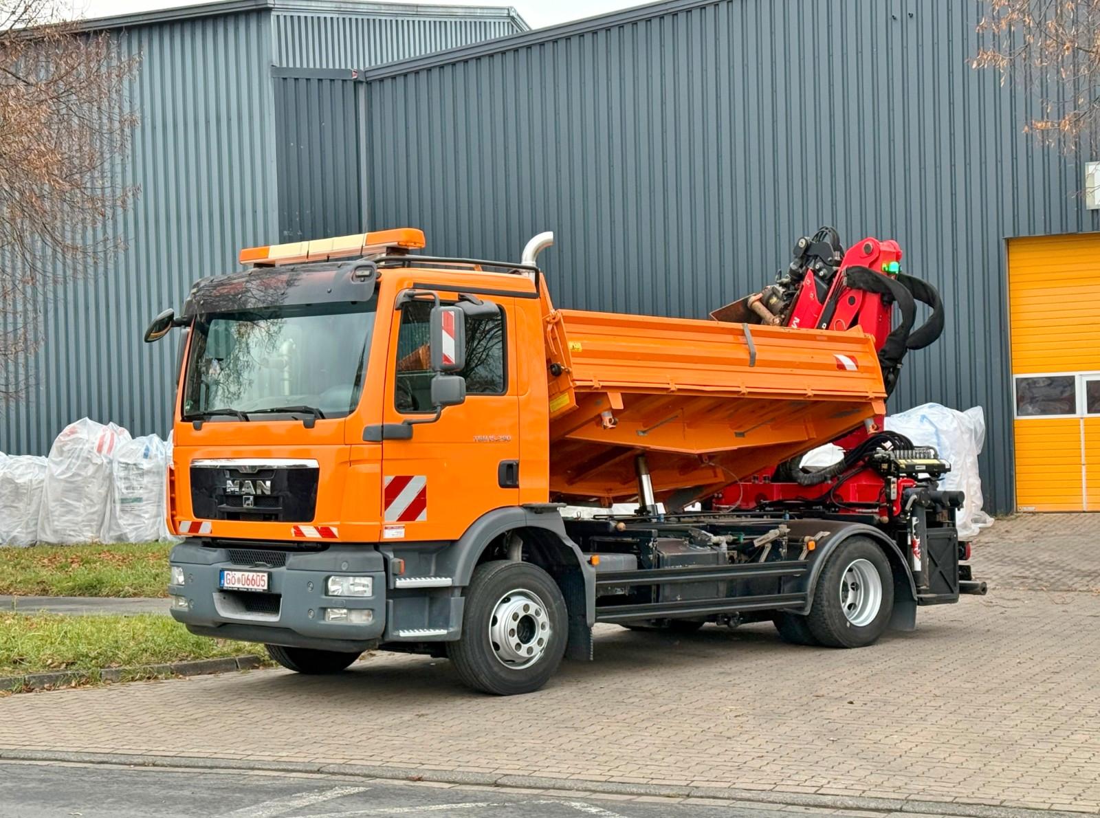 MAN TGM 15.290 Kipper - Heckkran - Epsilon - 1.Hand