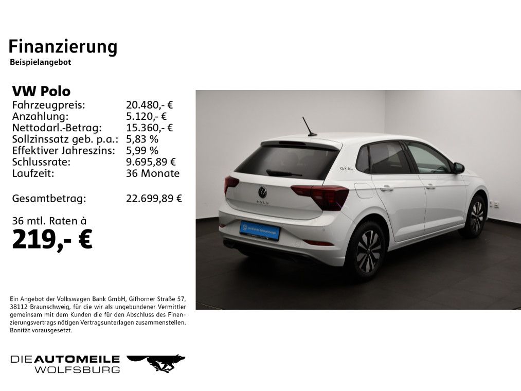 Volkswagen Polo 6 VI 1.0 l TSI DSG Goal ACC/Rückkam imagem 2