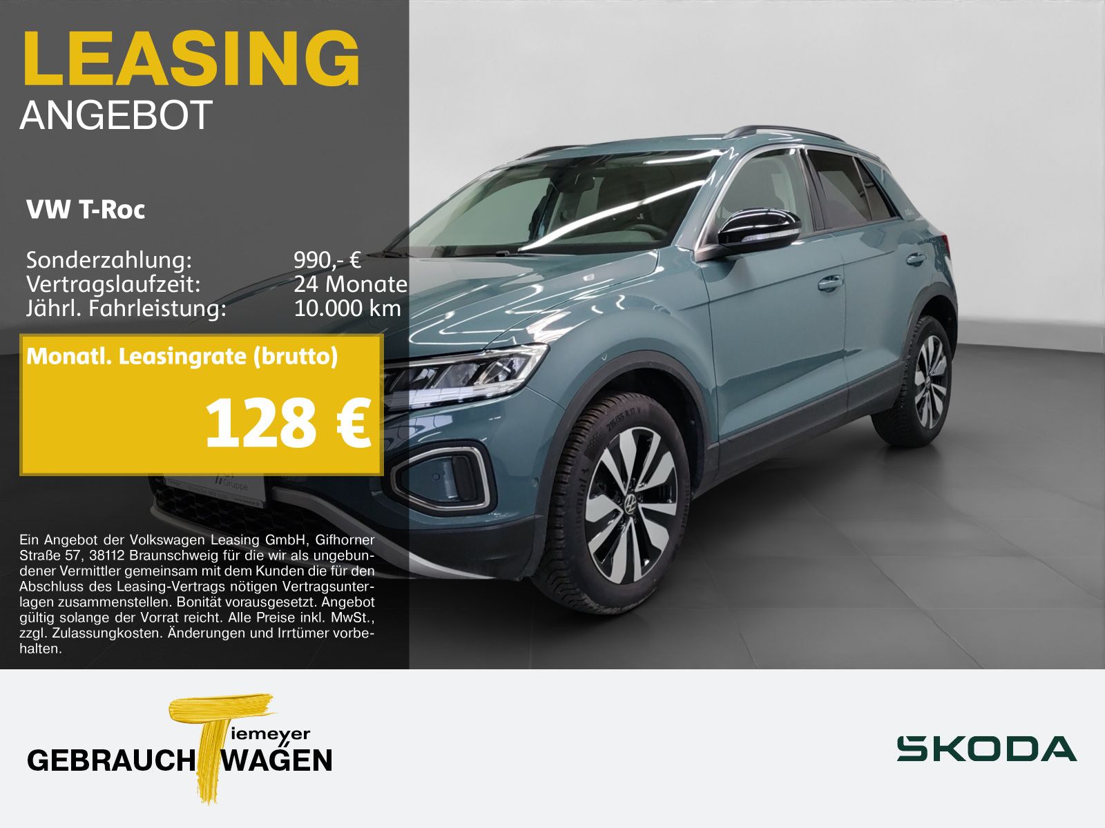 Volkswagen T-Roc 1.0 TSI GOAL LED ASSIST NAVI LM17