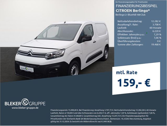 Citroën Berlingo L1 BlueHdi 100 Club