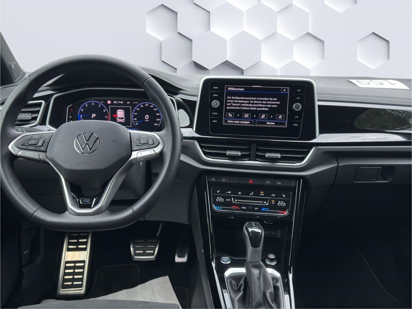 T-Roc 1.5 TSI DSG 110kW R-Line LED AHZV Rückfahr