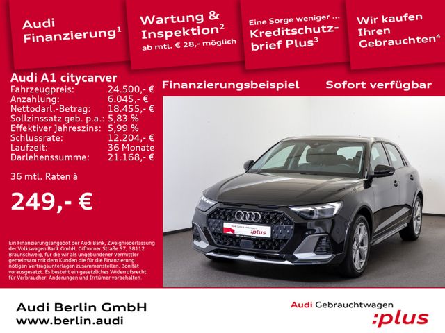 Audi A1 citycarver 35 TFSI S tr. VIRTUAL PDC LED NAVI