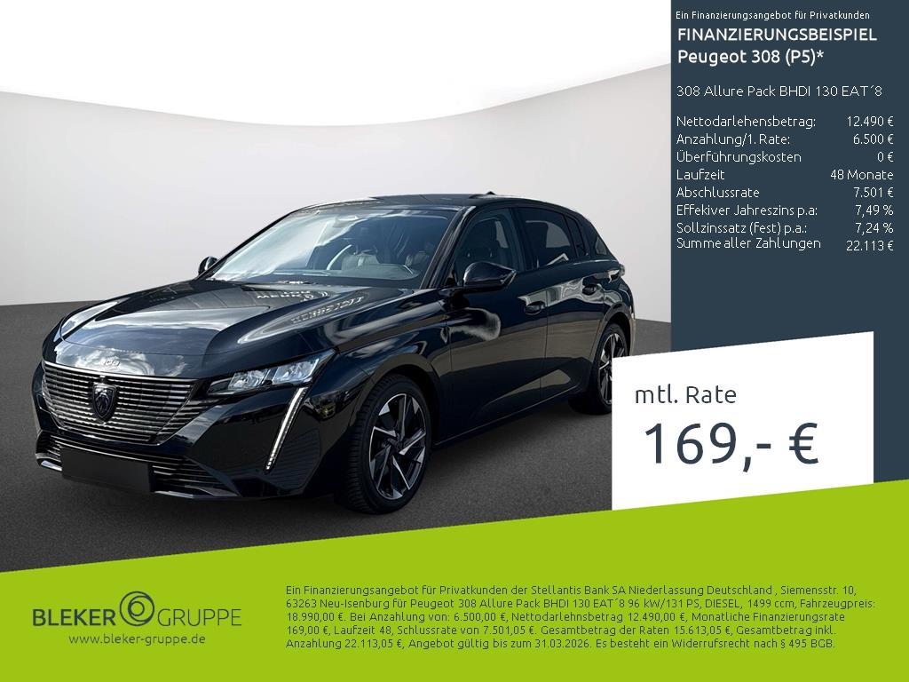 Peugeot 308 Allure Pack BHDI 130 EAT´8